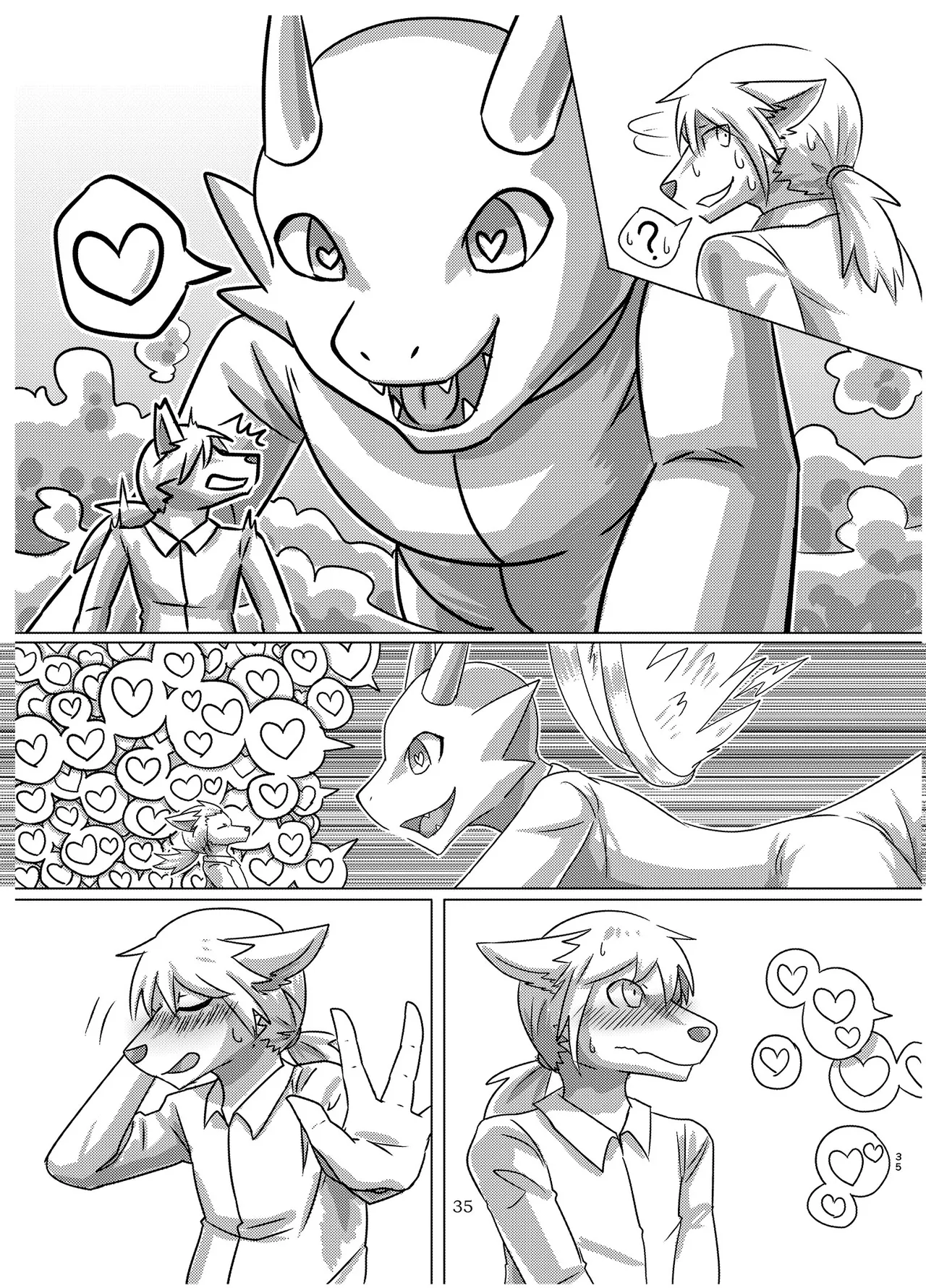 Alien-Giantess Size Difference Joint Comic page 34 original parody - futanari guro hentai manga - read online free