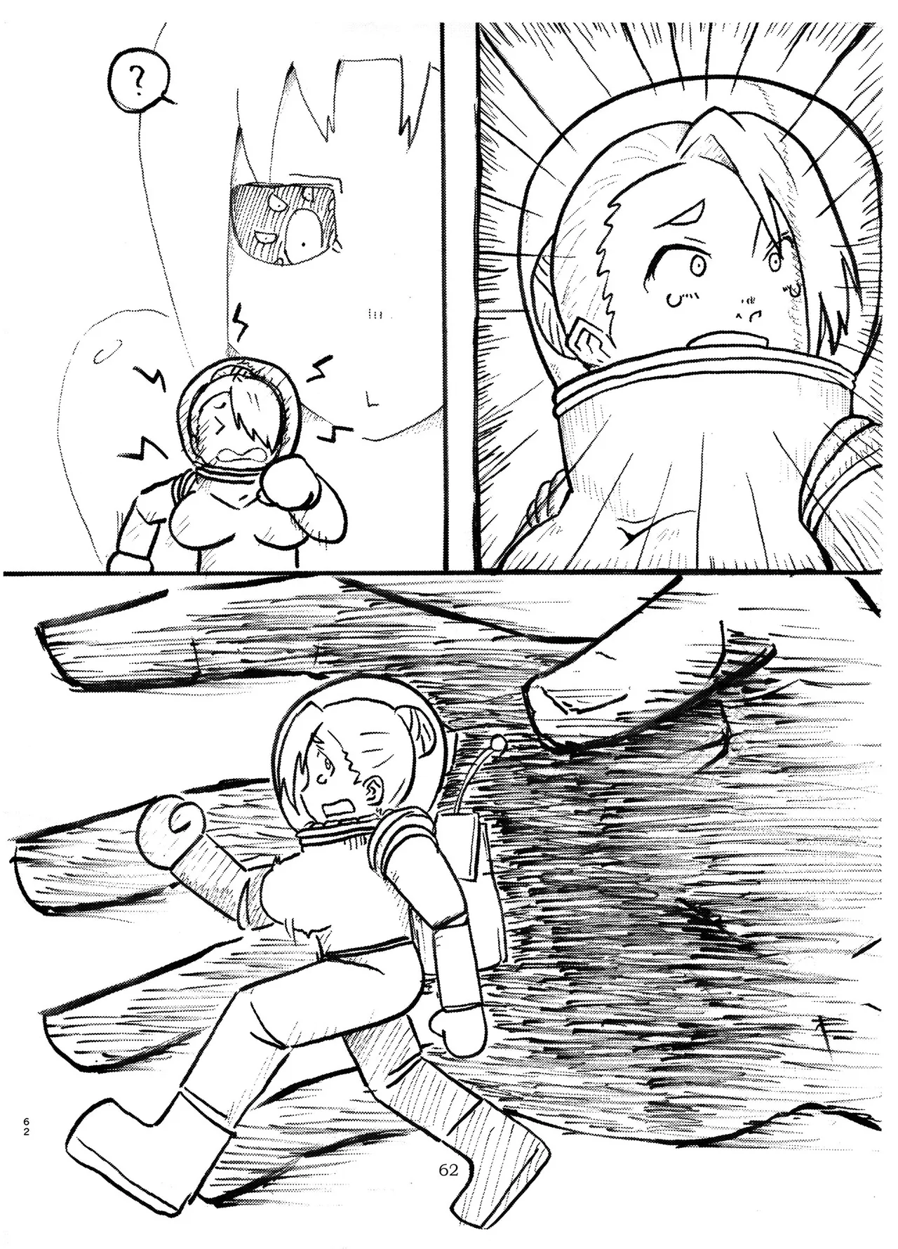 Alien-Giantess Size Difference Joint Comic page 61 original parody - futanari guro hentai manga - read online free