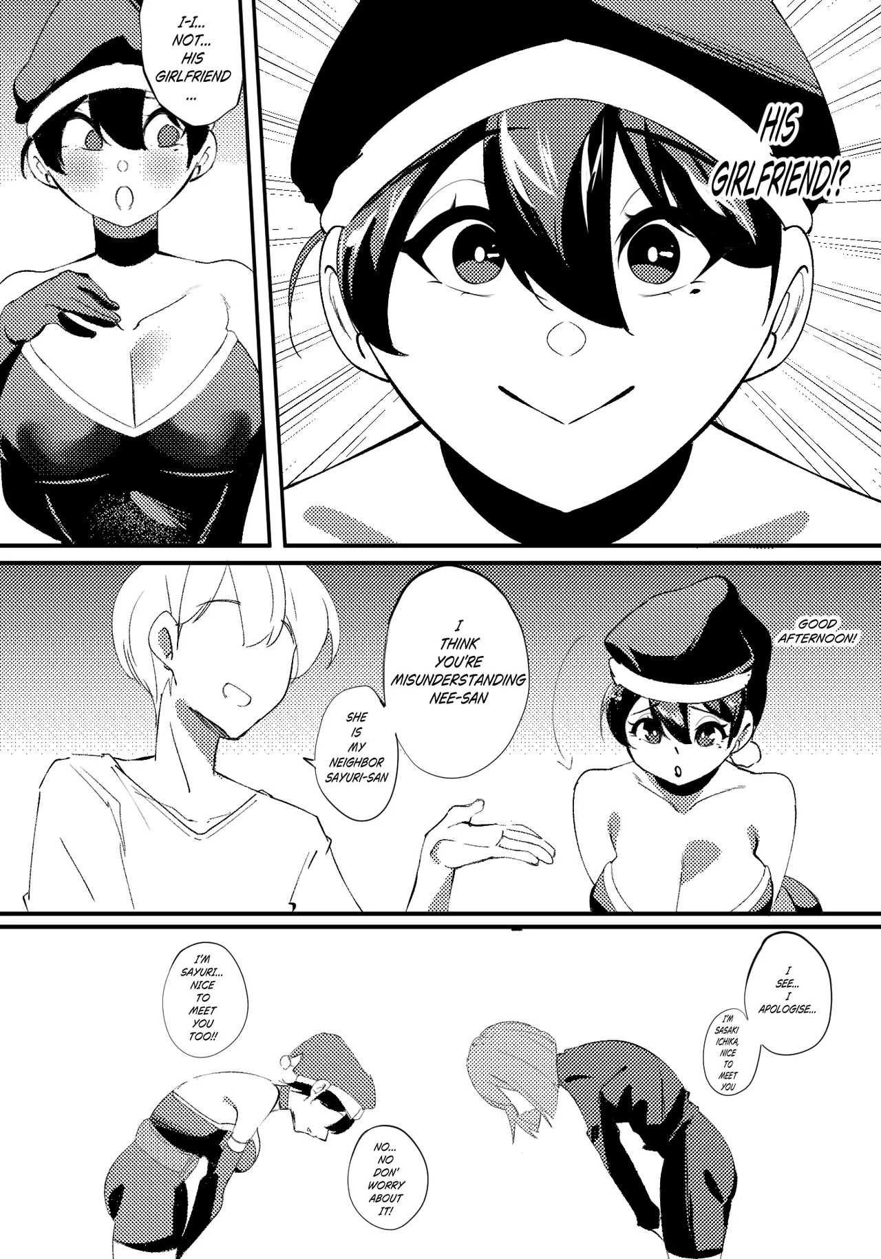 [Sorabluesky] Bukiyou de Eroi Rinjin Sayuri-san | My Clumsy and Erotic Neighbor Sayuri-san [English] page 30 original parody - big breasts glasses hentai manga - read online free