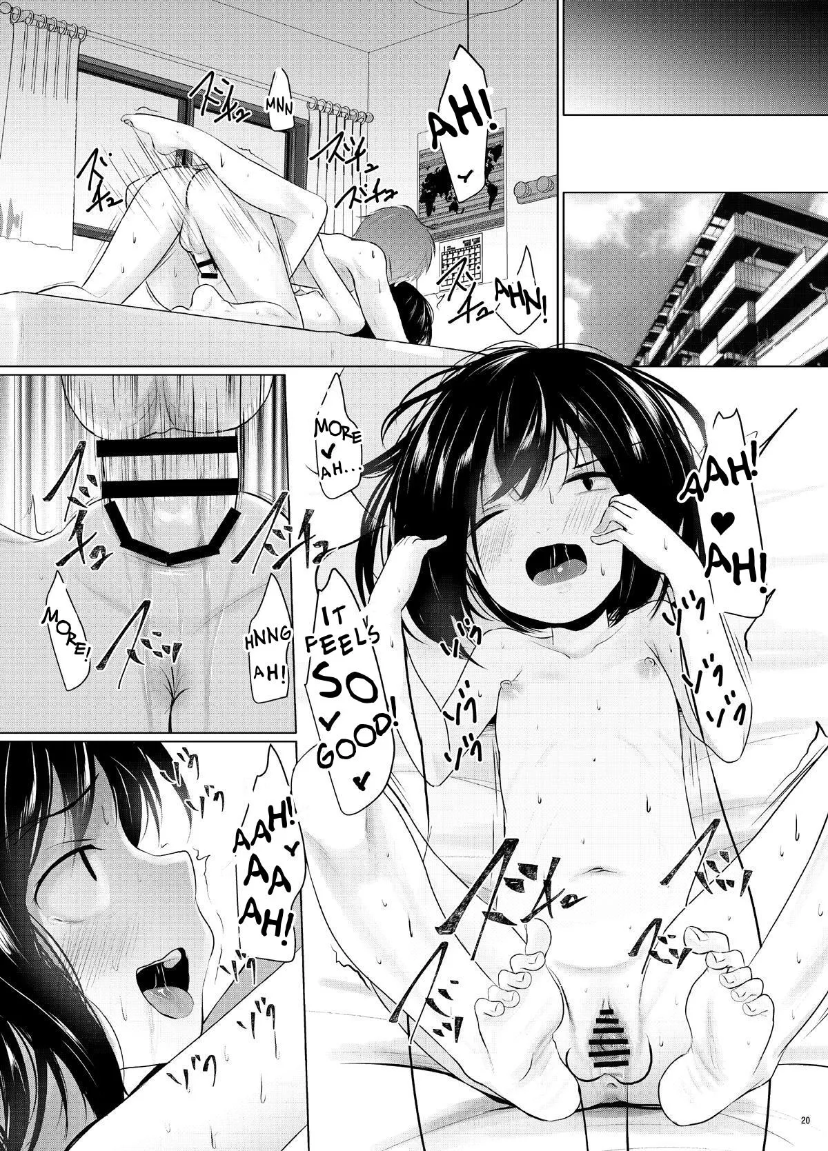 Kitsune to Budou (Kurona)] Ota na JC no Ecchi na Koukishin | Otaku JC's Erotic Curiosity [English] [ForeignOkka] page 19 original parody - glasses nakadashi hentai manga - read online free