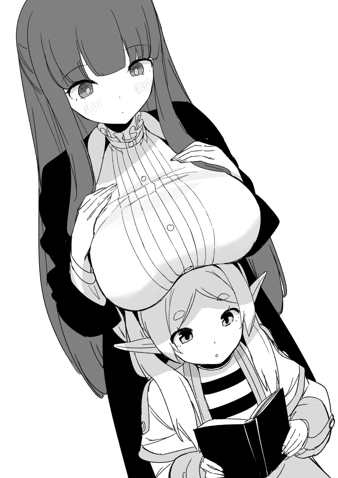 Ai o Todokeru Mahou page 27 featuring fern sousou no frieren parody - bandages big breasts hentai manga - read online free