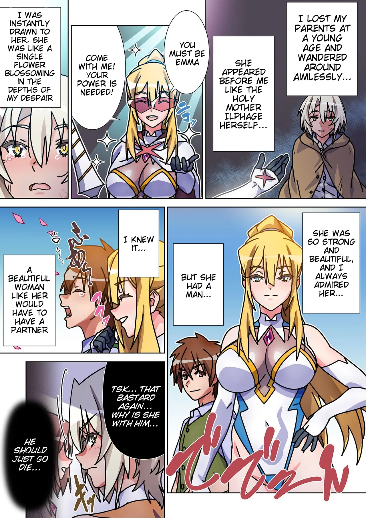 Moreugesseoyo ni Sareta Kanojo to, Saikyou Succubus ni Natta Ore 2 page 9 original parody - full color gloves hentai manga - read online free