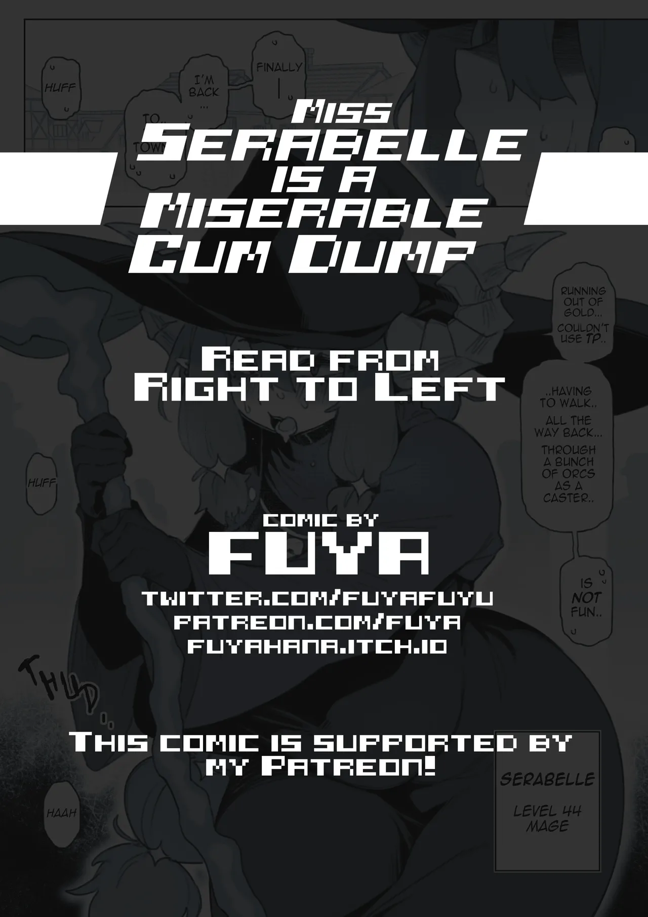 Miss Serabelle is a Miserable Cum Dump R18 Comic - Page 2