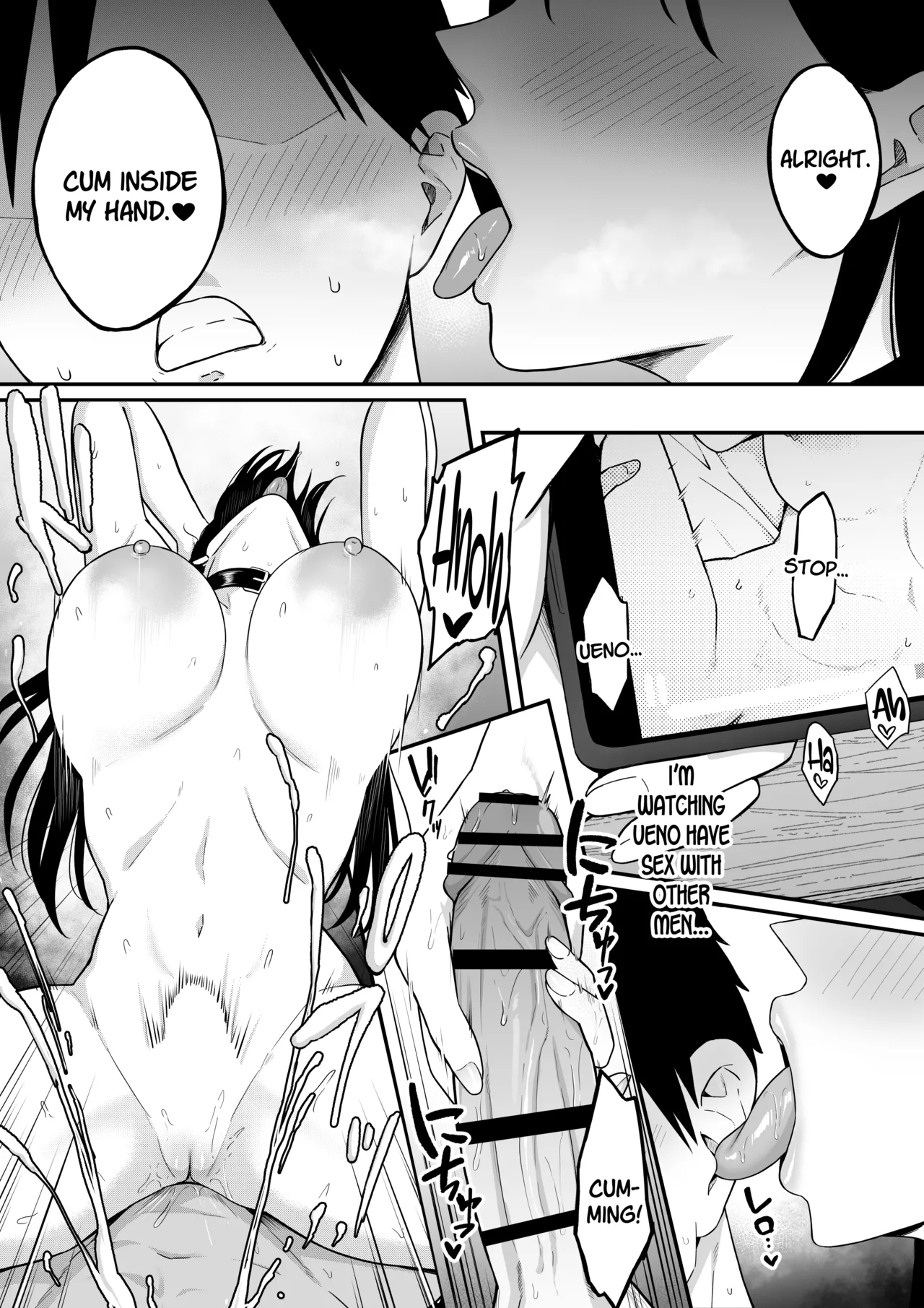 Anotoki Futta Moto Inkya no Onna Tomodati ga Ura Aka Haisinsya ni Natteita. page 38 original parody - sole female sole male hentai manga - read online free
