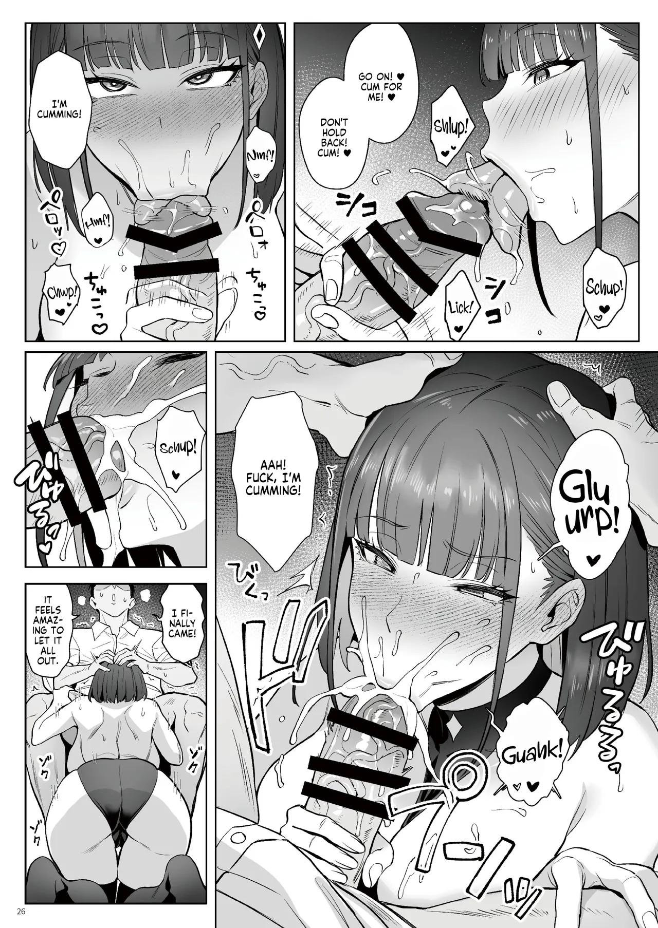 Moto Mahou Shoujo no Shigoto Hanashi Ao Zenjitsutan | Former Magical Girl Blue's Work: The Prequel page 25 original parody - squirting scar hentai manga - read online free