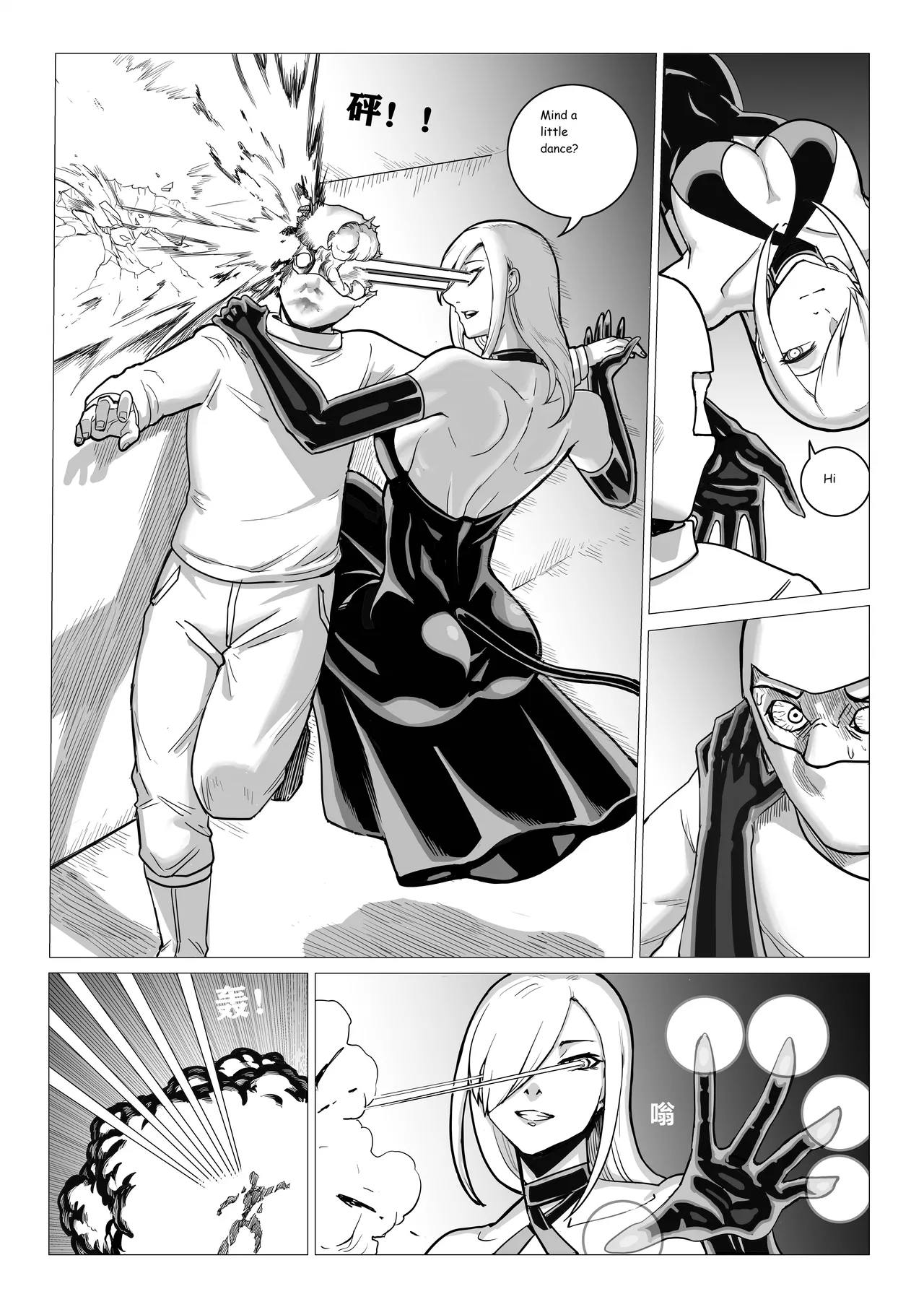 Ongoing Super-Powered Femdom Comic page 106 original parody - gloves femdom hentai manga - read online free