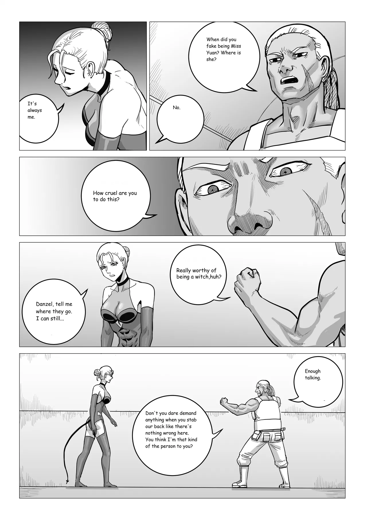 Ongoing Super-Powered Femdom Comic page 117 original parody - gloves femdom hentai manga - read online free