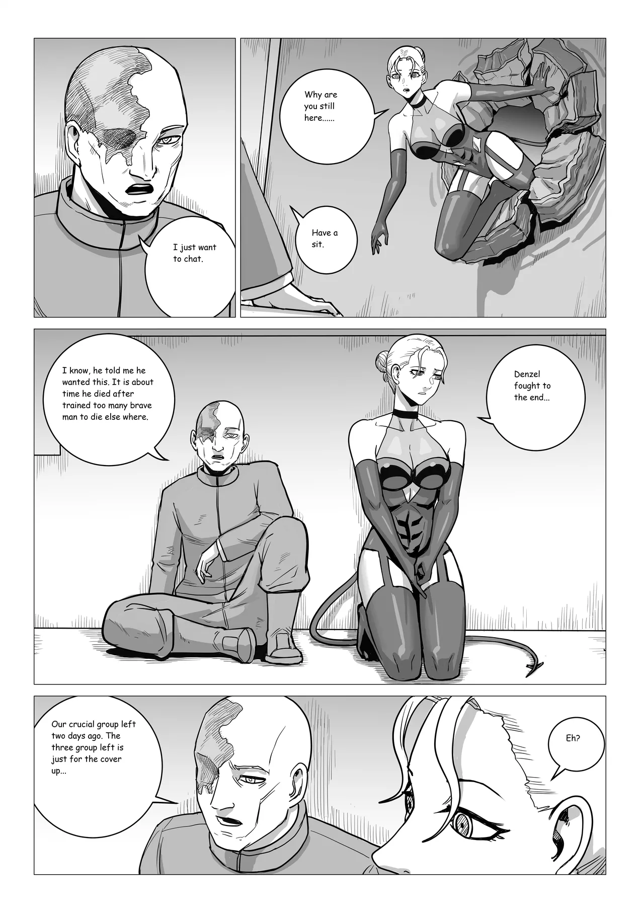 Ongoing Super-Powered Femdom Comic page 126 original parody - gloves femdom hentai manga - read online free