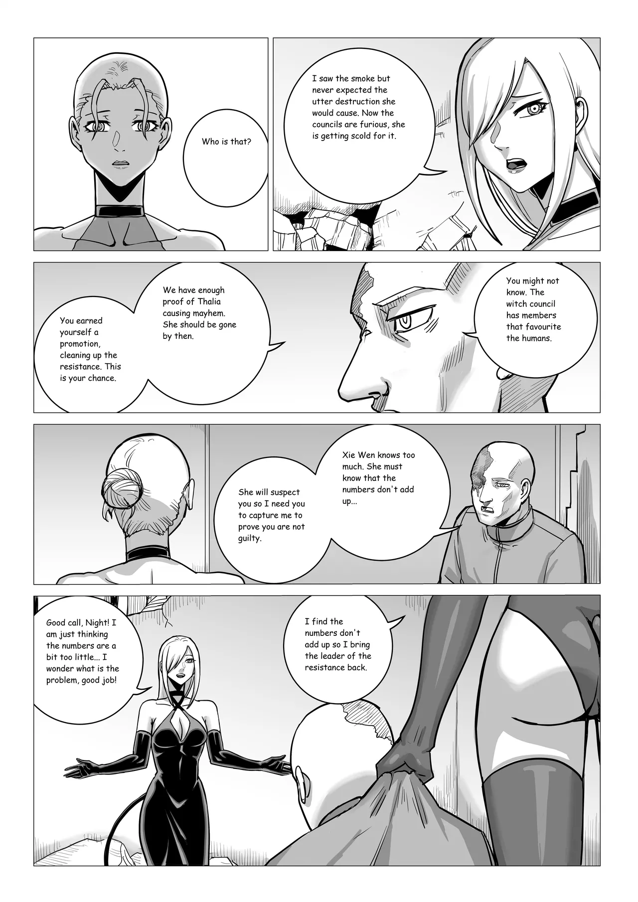 Ongoing Super-Powered Femdom Comic page 129 original parody - gloves femdom hentai manga - read online free