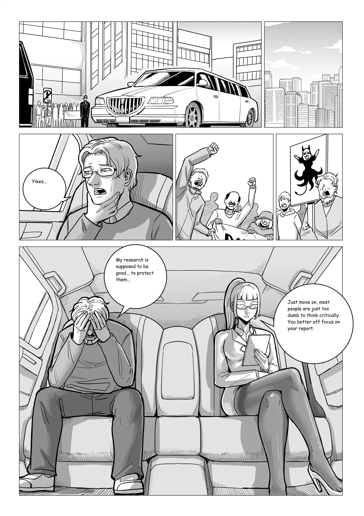 Ongoing Super-Powered Femdom Comic page 142 original parody - gloves femdom hentai manga - read online free