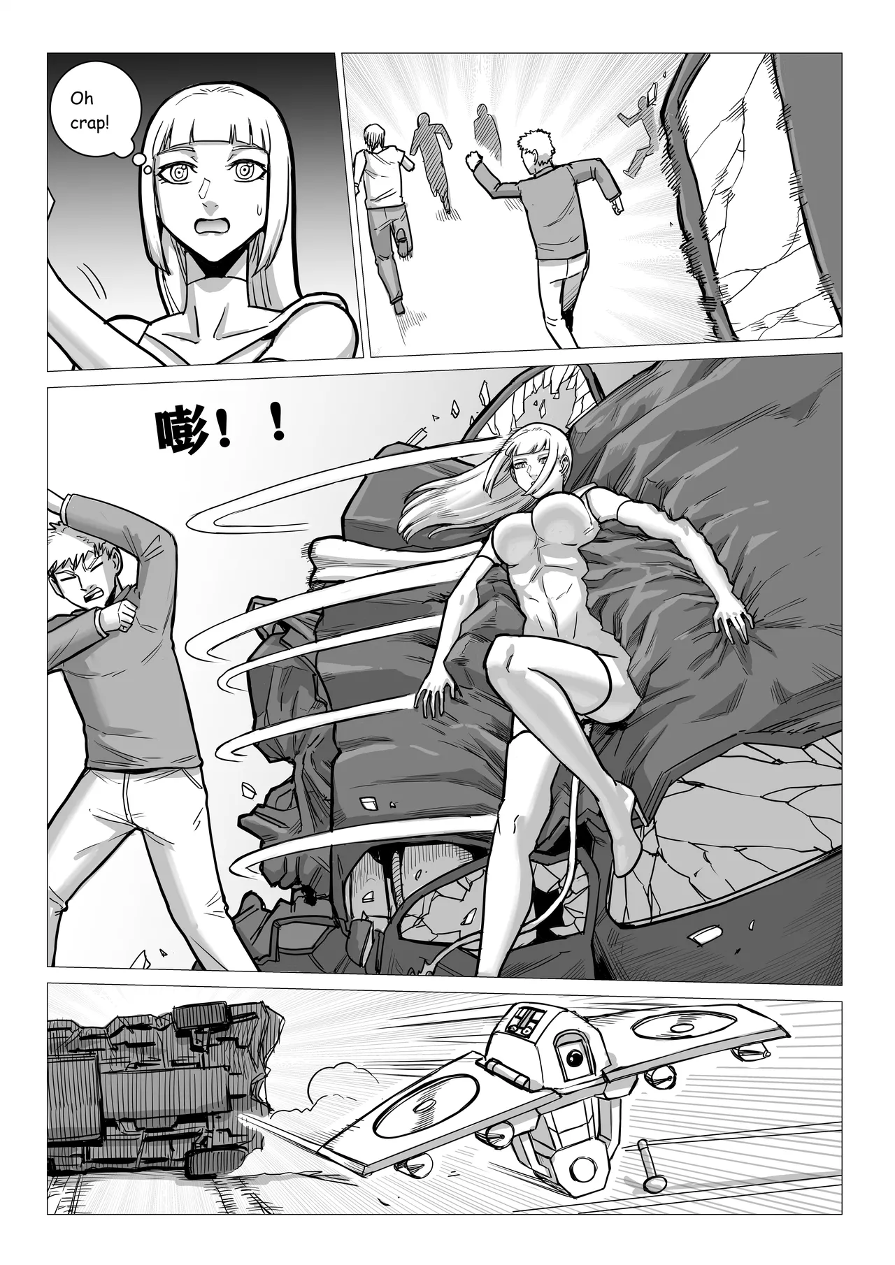 Ongoing Super-Powered Femdom Comic page 158 original parody - gloves femdom hentai manga - read online free
