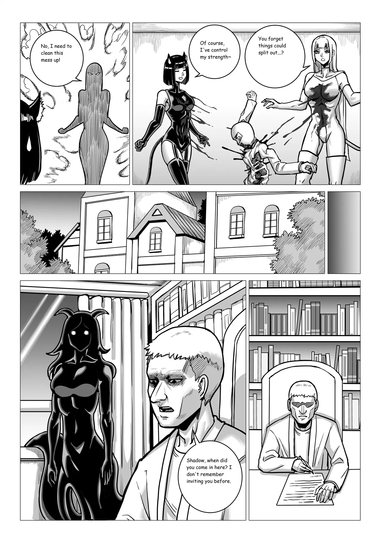 Ongoing Super-Powered Femdom Comic page 185 original parody - gloves femdom hentai manga - read online free