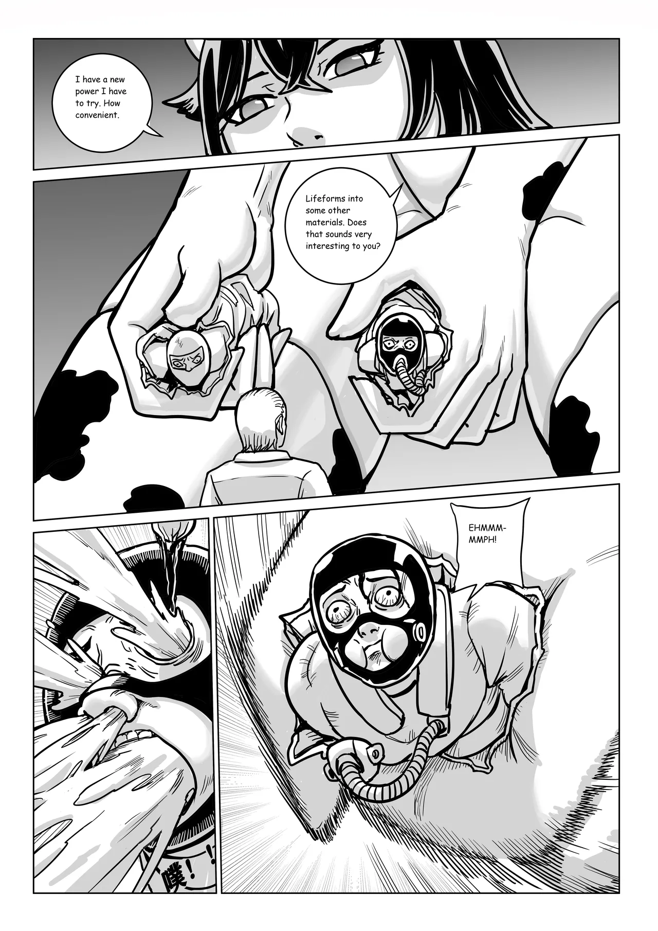 Ongoing Super-Powered Femdom Comic page 229 original parody - gloves femdom hentai manga - read online free