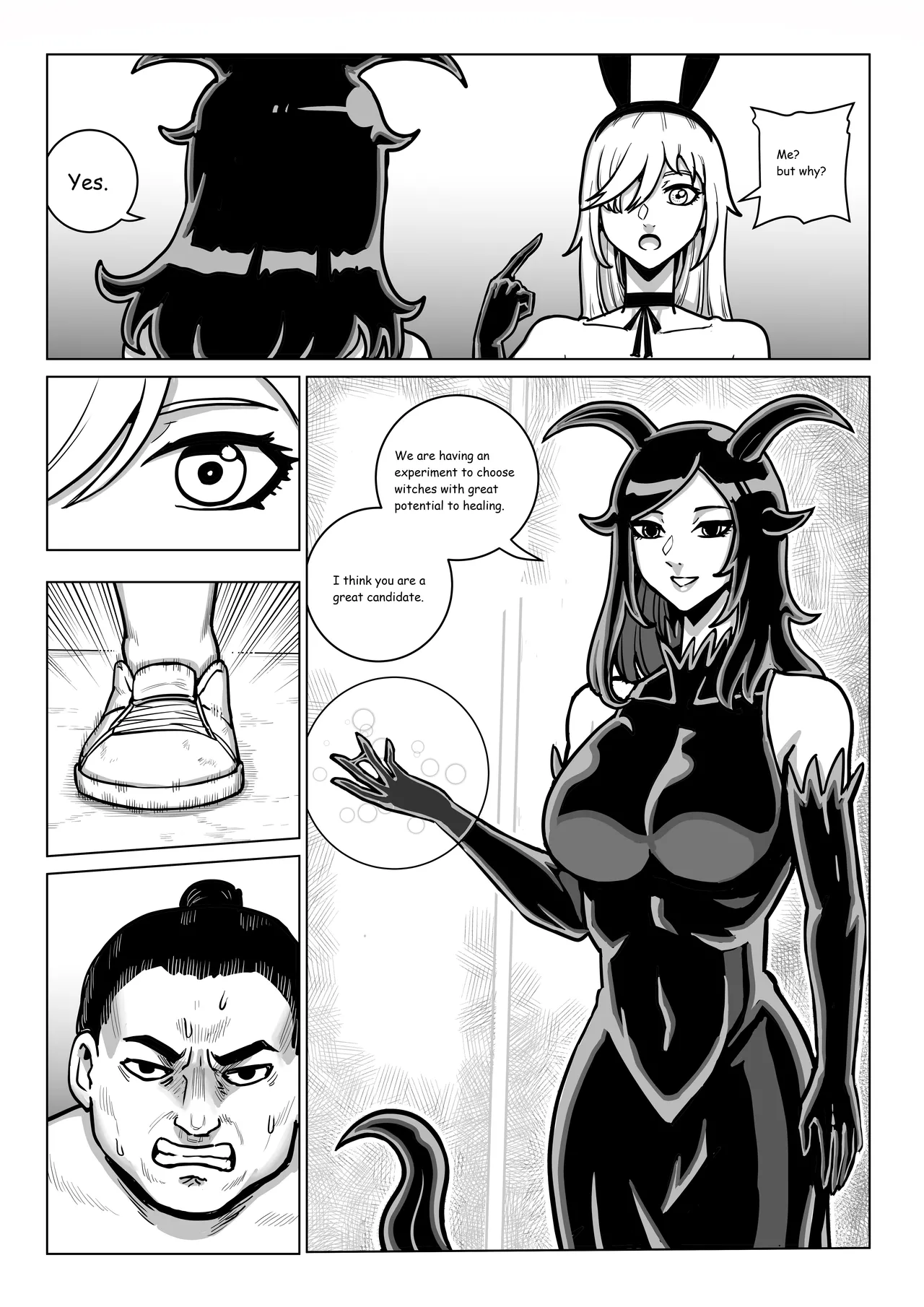 Ongoing Super-Powered Femdom Comic page 270 original parody - gloves femdom hentai manga - read online free
