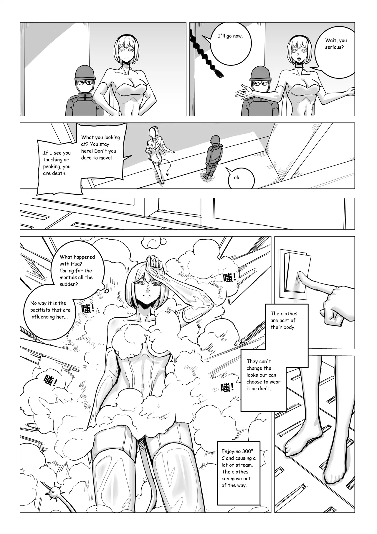 Ongoing Super-Powered Femdom Comic page 40 original parody - gloves femdom hentai manga - read online free