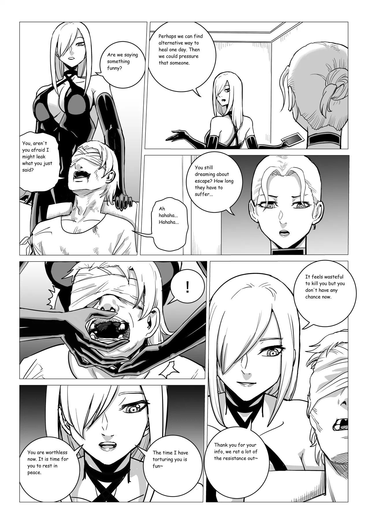 Ongoing Super-Powered Femdom Comic page 86 original parody - gloves femdom hentai manga - read online free