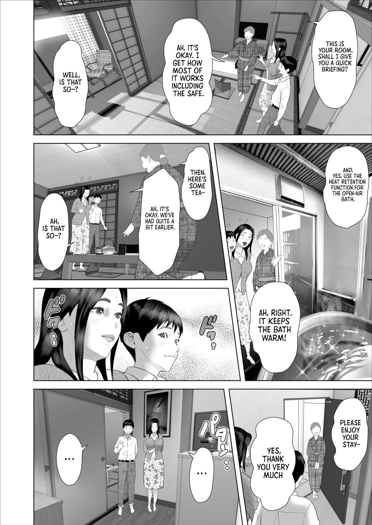 [Hy-dou (Hyji)] Boku ga Okaa-san to Konna Koto ni Nacchau Hanashi 10 Onsen Hen | The story about how I came to be like this with my mother Vol.10 - Hot Spring Volume [English] [DXDSCANS] page 14 original parody - paizuri mosaic censorship hentai manga - read online free