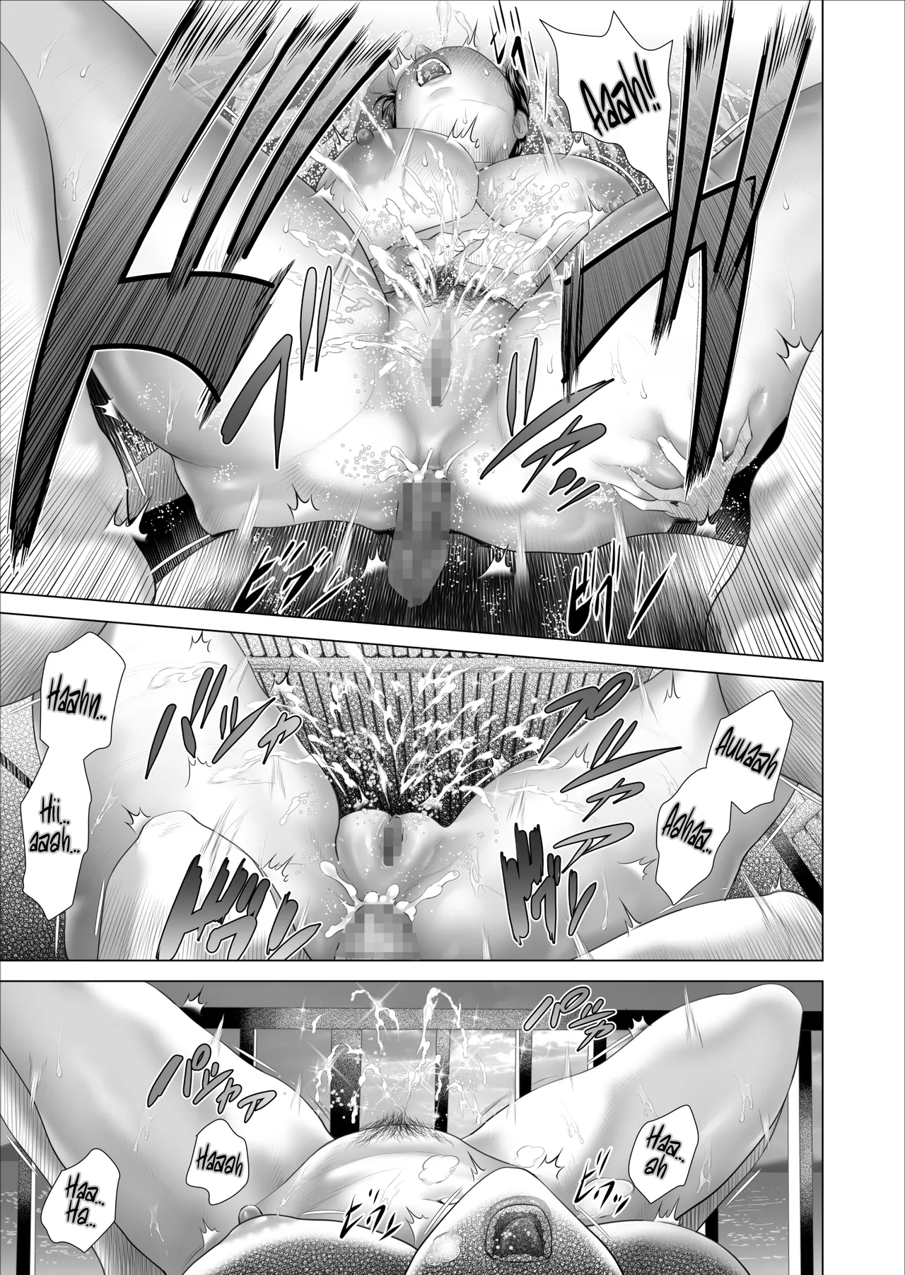 [Hy-dou (Hyji)] Boku ga Okaa-san to Konna Koto ni Nacchau Hanashi 10 Onsen Hen | The story about how I came to be like this with my mother Vol.10 - Hot Spring Volume [English] [DXDSCANS] page 49 original parody - paizuri mosaic censorship hentai manga - read online free