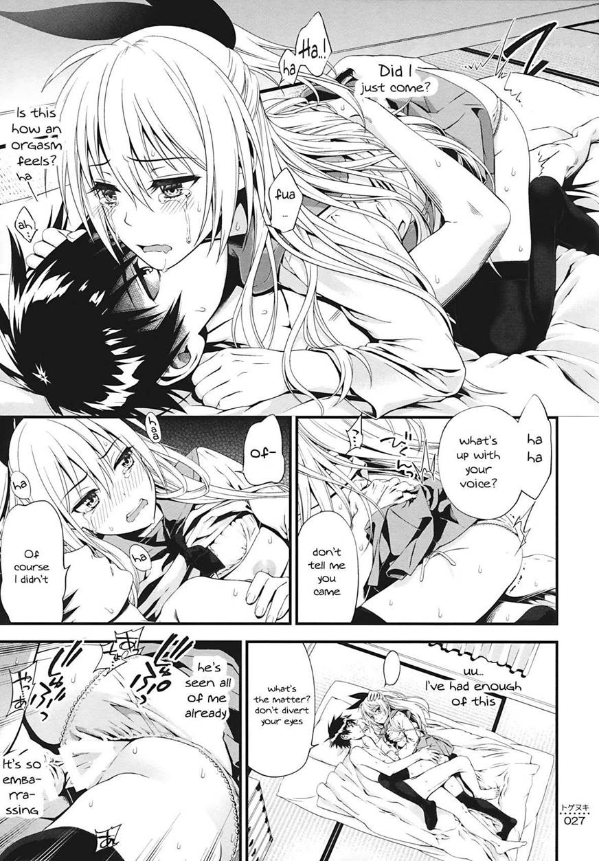 Togenuki page 26 featuring chitoge kirisaki nisekoi parody - stockings very long hair hentai manga - read online free