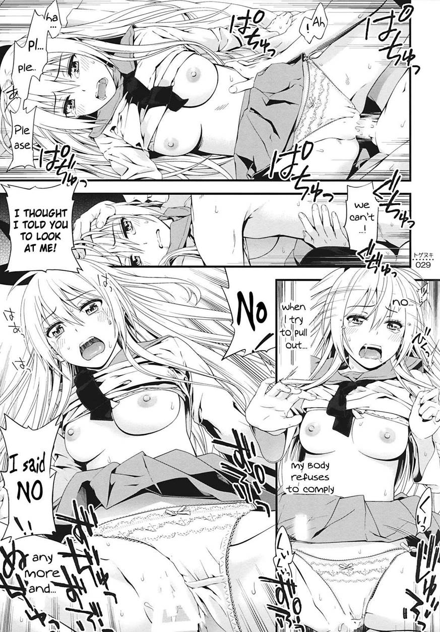Togenuki page 28 featuring chitoge kirisaki nisekoi parody - stockings very long hair hentai manga - read online free