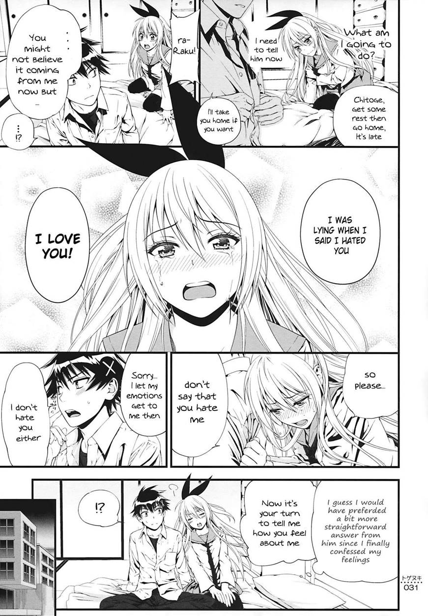 Togenuki page 30 featuring chitoge kirisaki nisekoi parody - stockings very long hair hentai manga - read online free