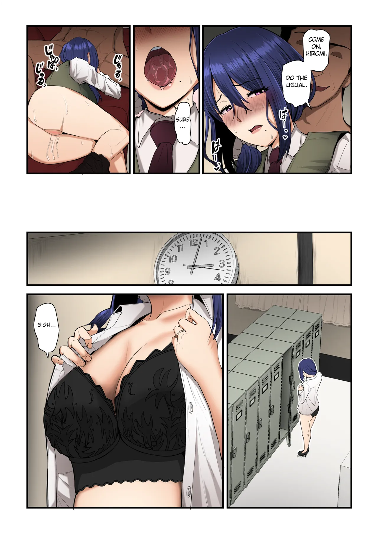 Nureta Ajisai 3 page 27 original parody - business suit pregnant hentai manga - read online free