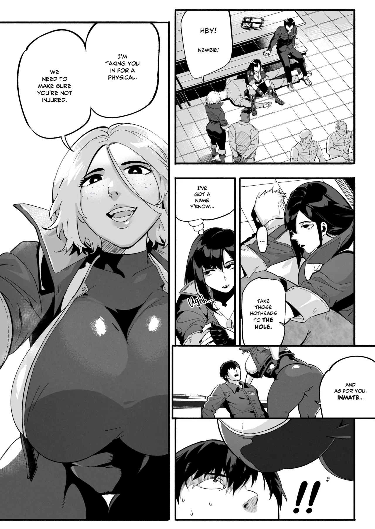[WaifuSplit (Ryopie)] A-BLOCK ch.1-2 [English] page 19 original parody - paizuri big breasts hentai manga - read online free