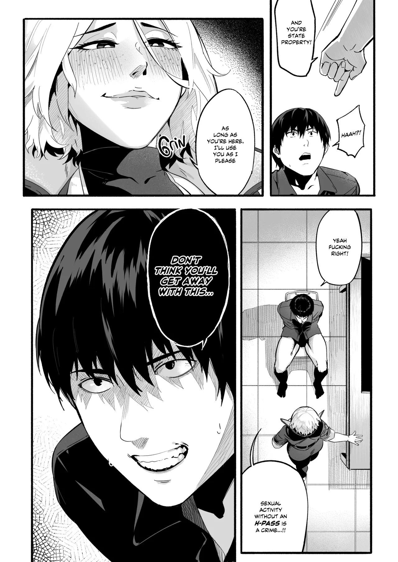 [WaifuSplit (Ryopie)] A-BLOCK ch.1-2 [English] page 25 original parody - paizuri big breasts hentai manga - read online free