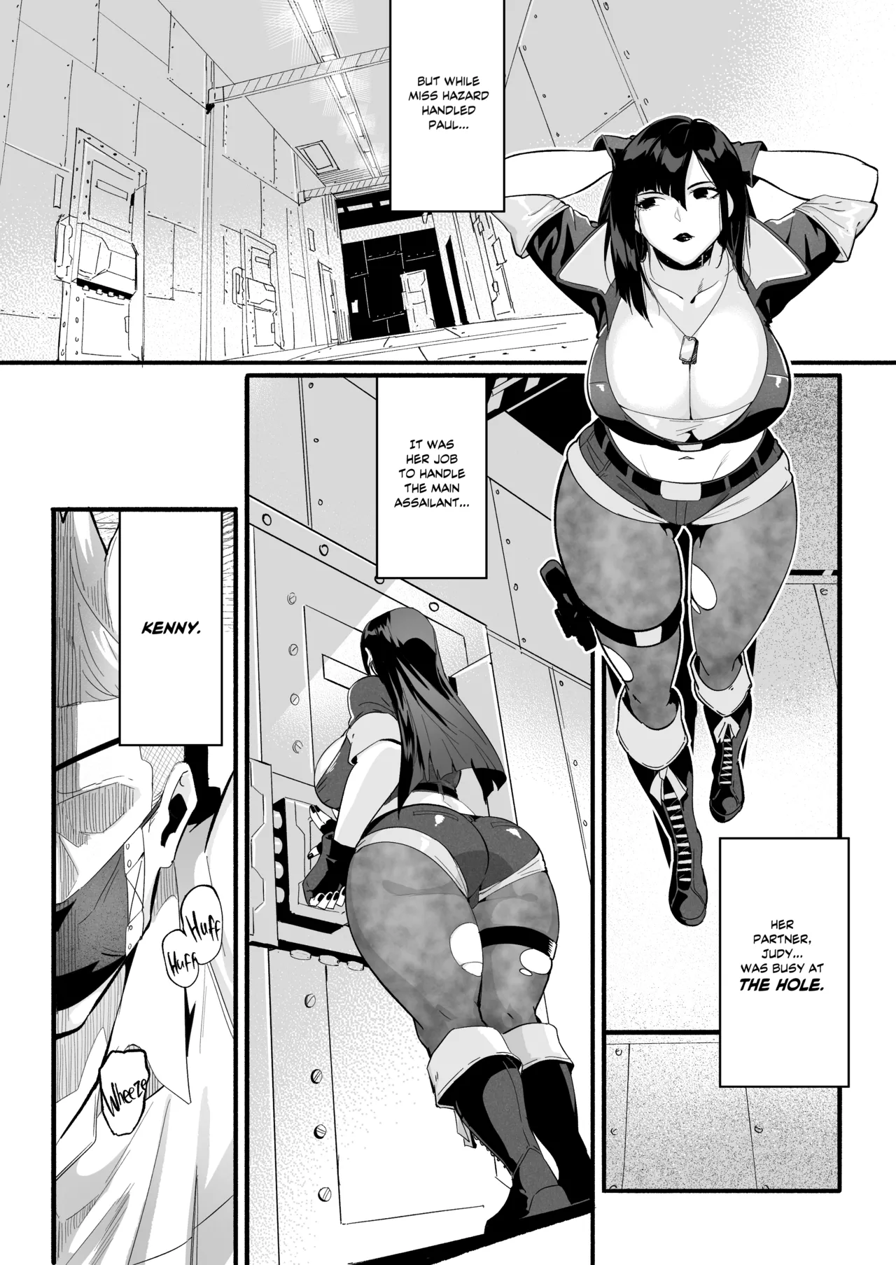 [WaifuSplit (Ryopie)] A-BLOCK ch.1-2 [English] page 51 original parody - big breasts paizuri hentai manga - read online free
