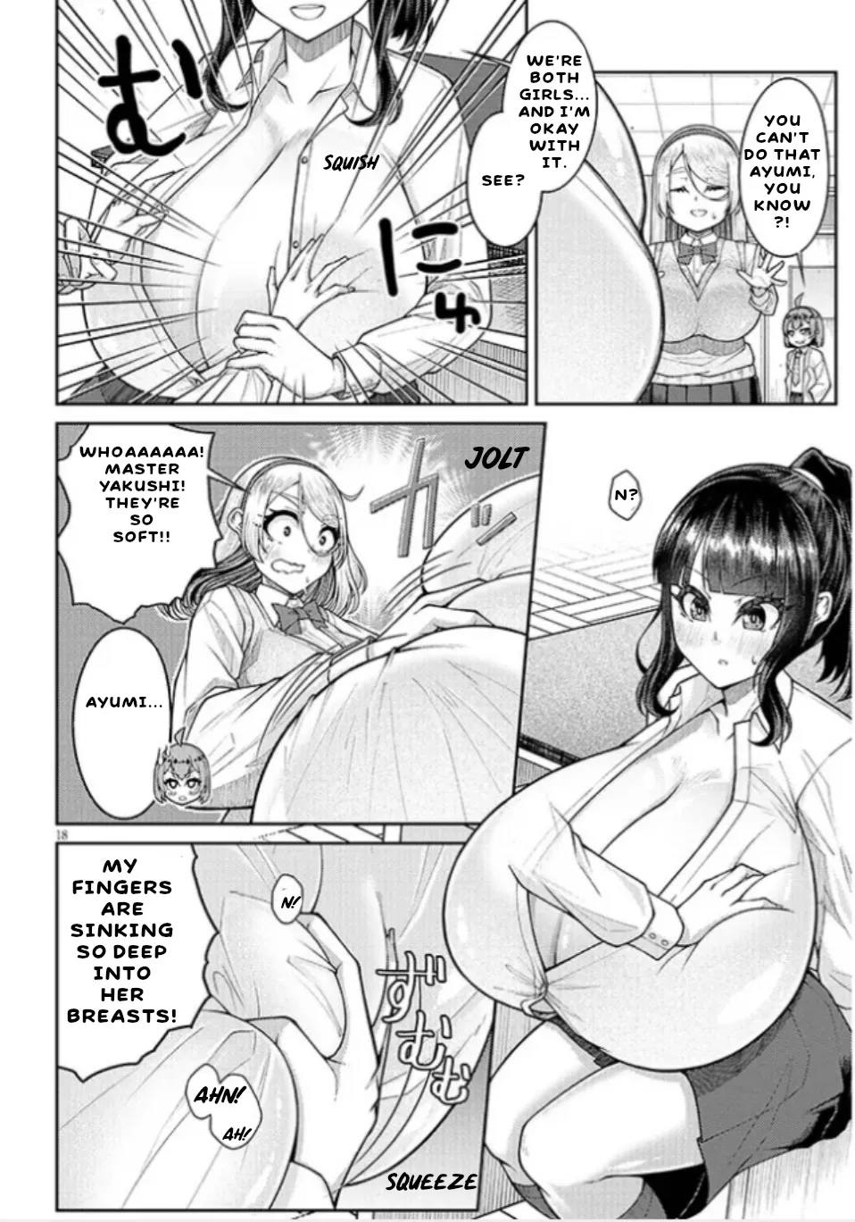Super SUPER BIG Fukiura-san! page 19 original parody - big breasts no penetration hentai manga - read online free