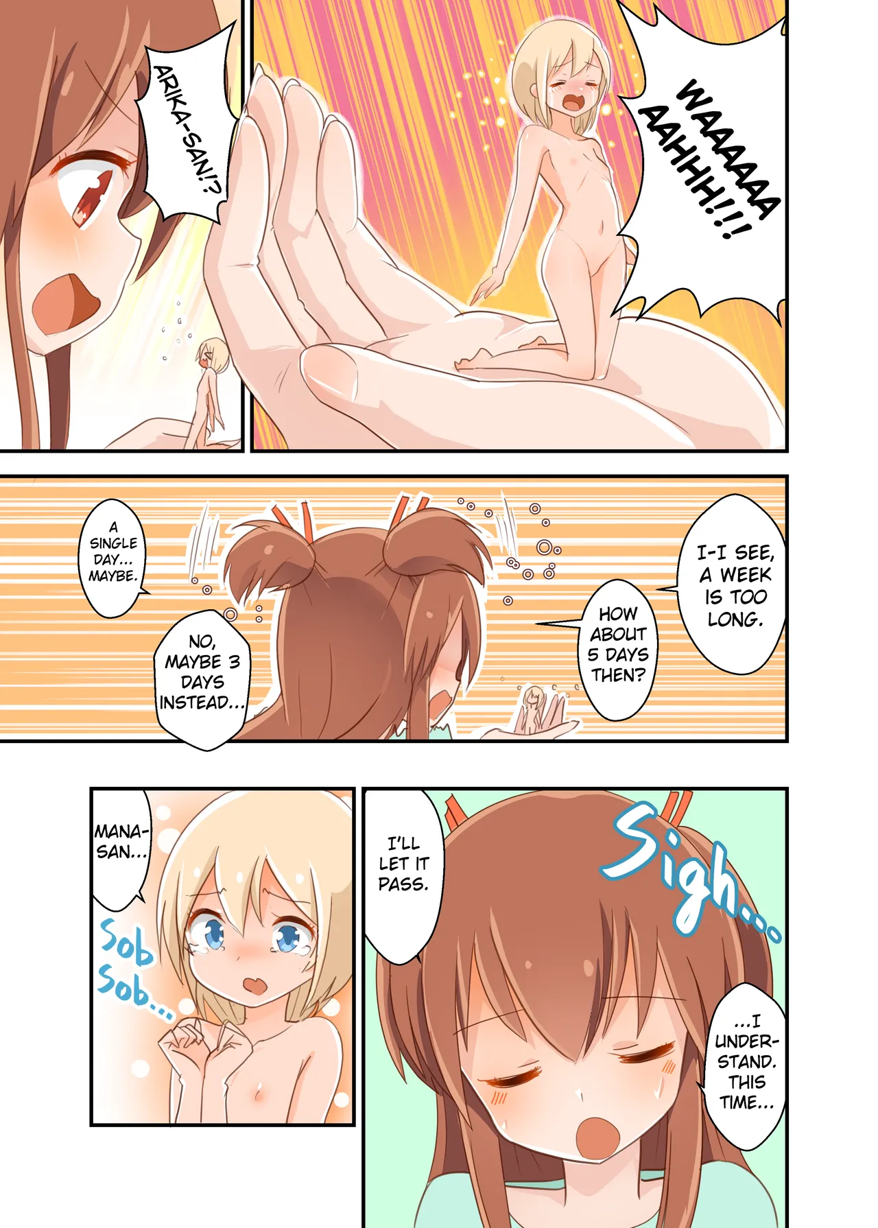 Jikkakuchou Hokan no Mana page 11 original parody - females only unbirth hentai manga - read online free