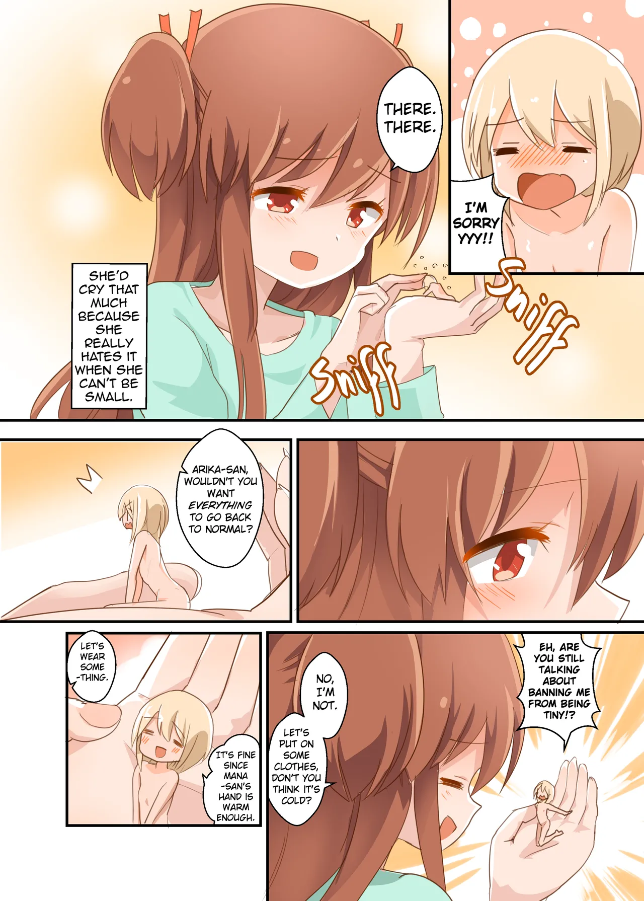 Jikkakuchou Hokan no Mana page 12 original parody - females only unbirth hentai manga - read online free