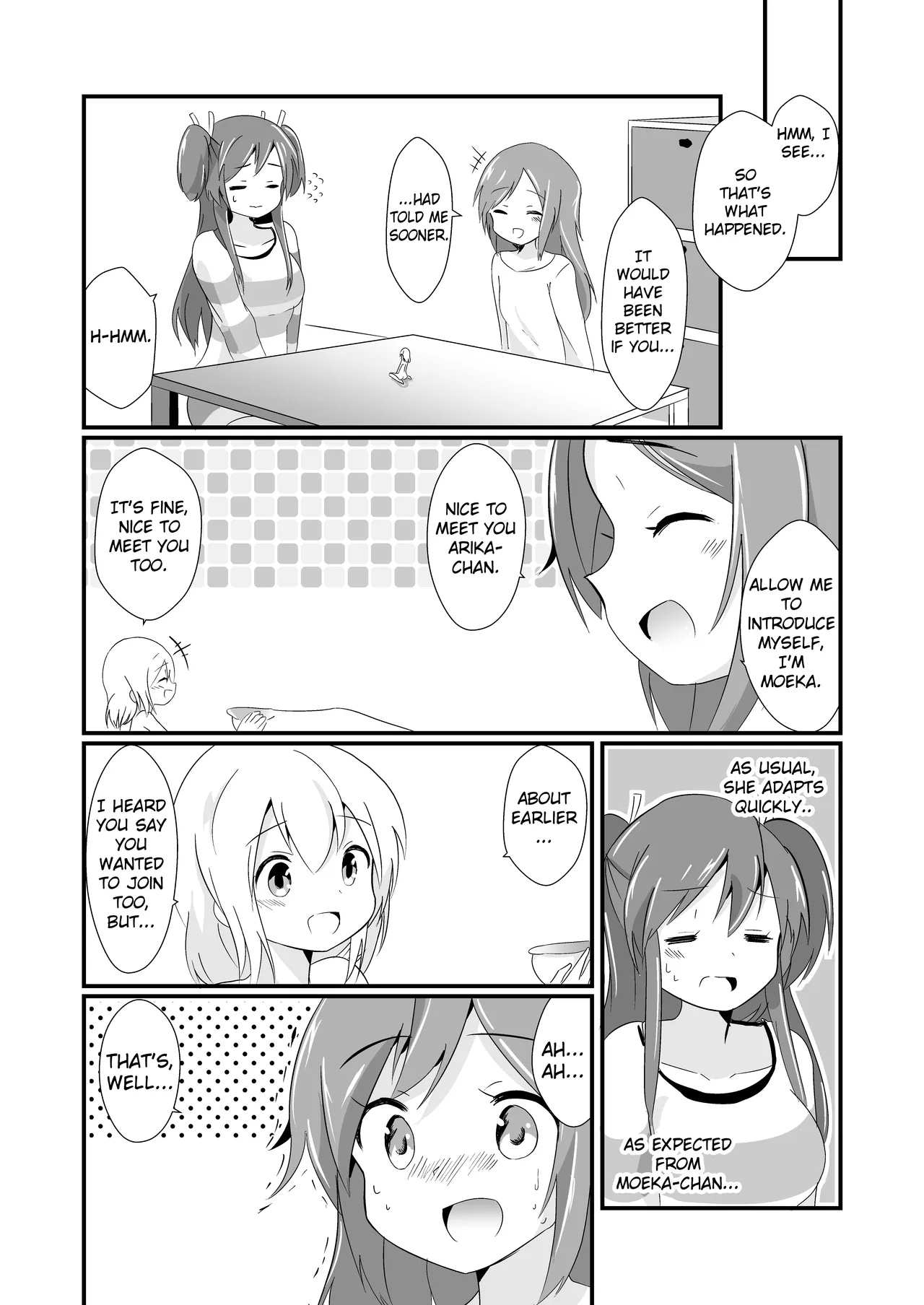 Jikkakuchou Hokan no Mana page 64 original parody - females only unbirth hentai manga - read online free