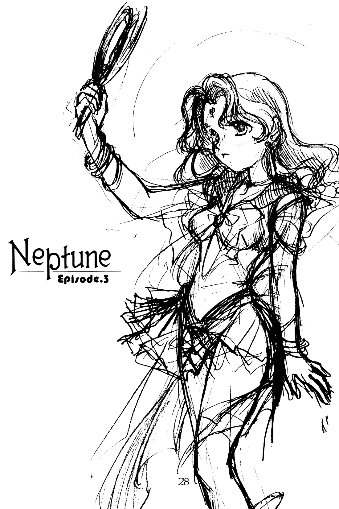 Tsuki no Yami Hoshi no Kage Seitai Yuugi Junbigou Darkness of the moon Silhouette of the planet page 28 featuring sailor neptune sailor moon parody - females only yuri hentai manga - read online free