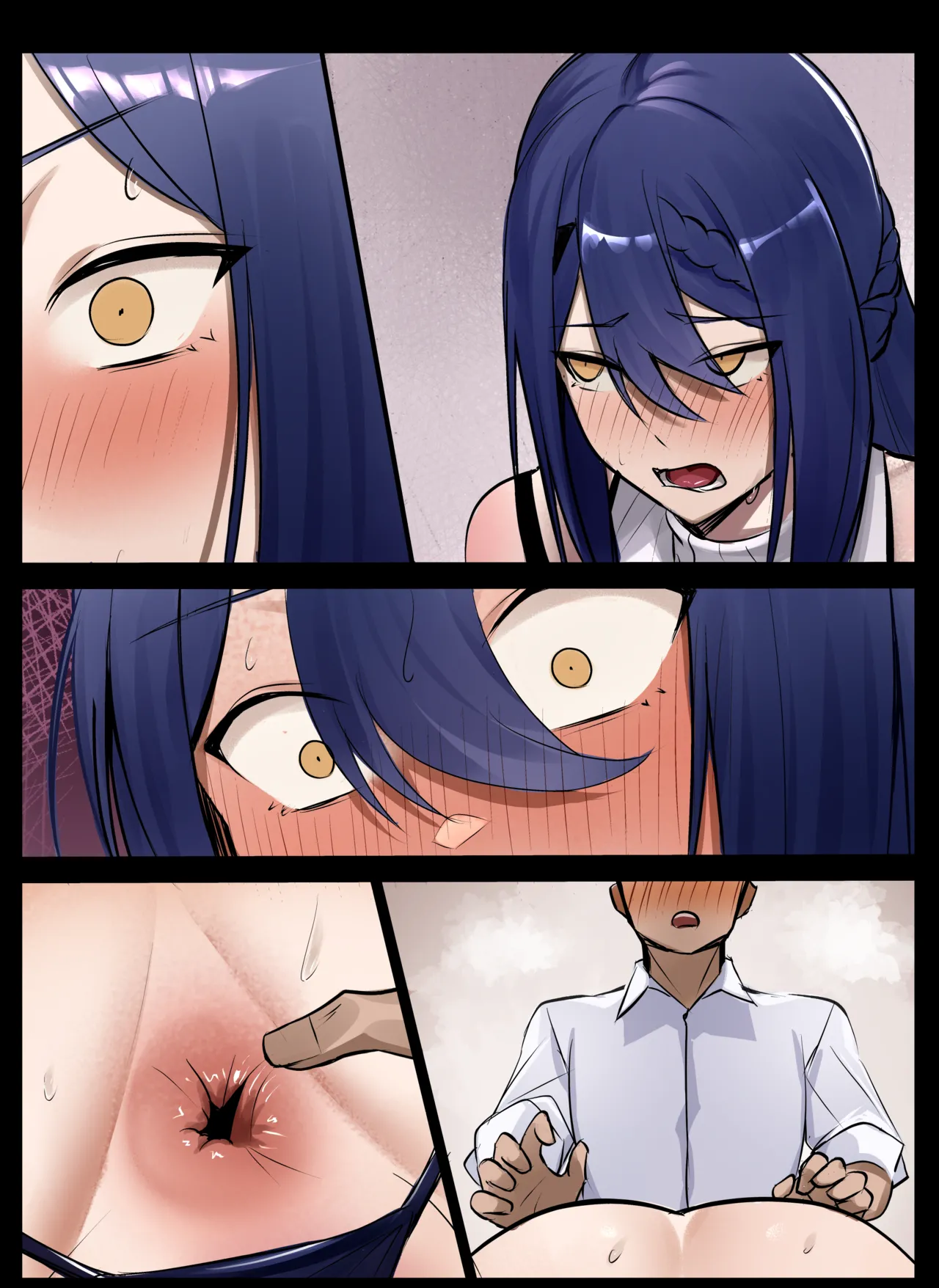 etrさんのケツを好きにする漫画 - Page 12