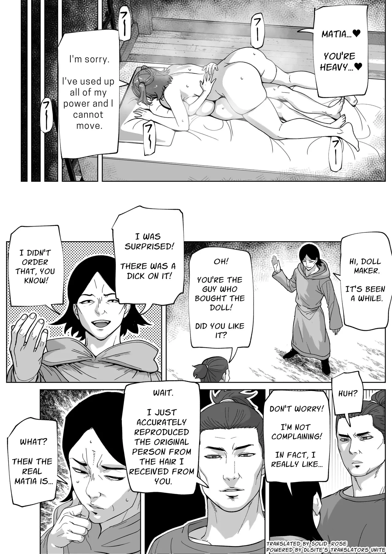 Chuumon shita Nikuningyou ni Chinpo ga Tsuiteiru no desu ga | Uhhh, The Fleshdoll I Ordered Has A Dick...? page 36 original parody - sole male nakadashi hentai manga - read online free