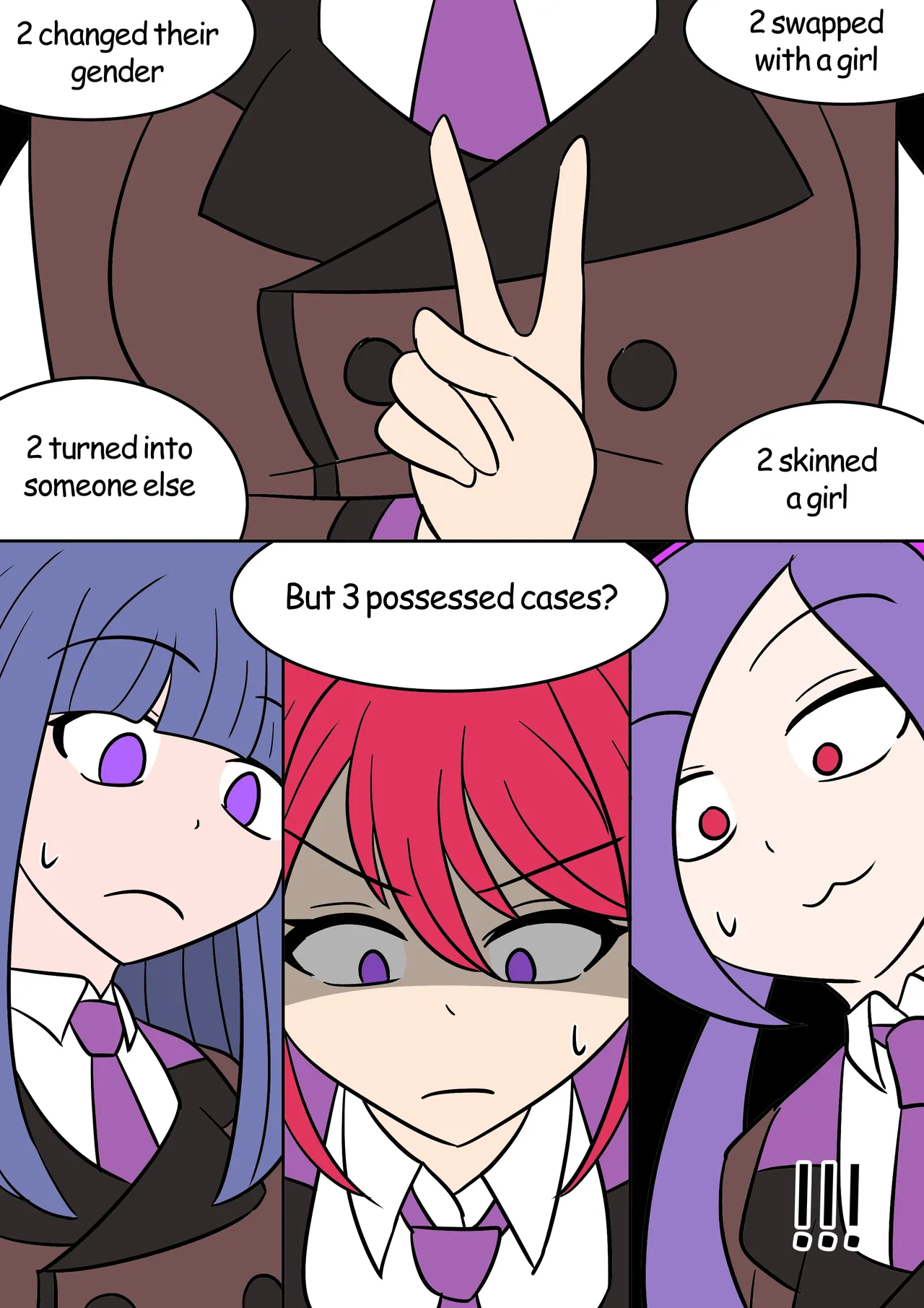 TSG page 23 original parody - transformation body swap hentai manga - read online free