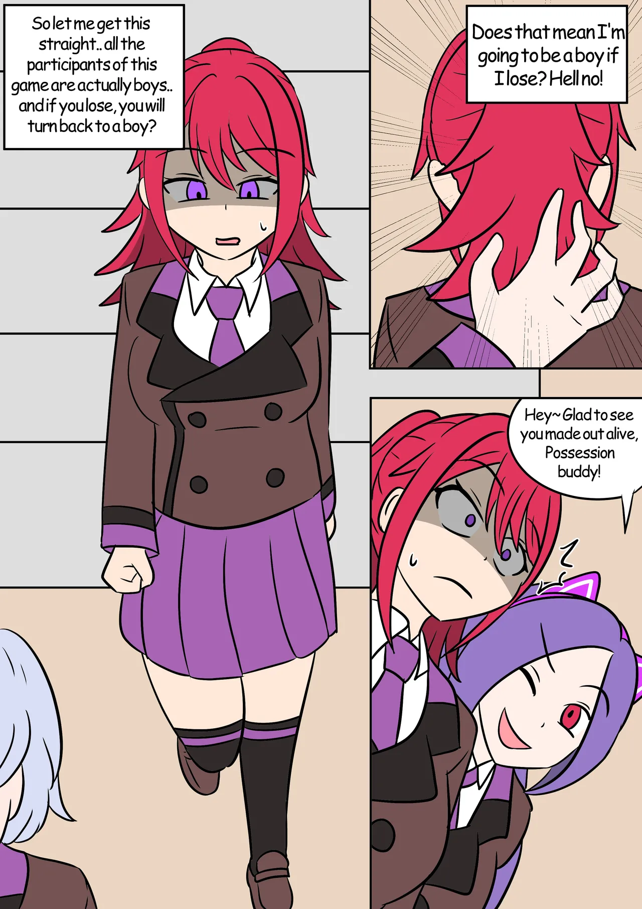 TSG page 37 original parody - transformation body swap hentai manga - read online free