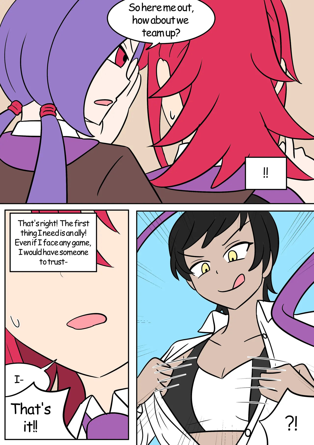 TSG page 38 original parody - transformation body swap hentai manga - read online free
