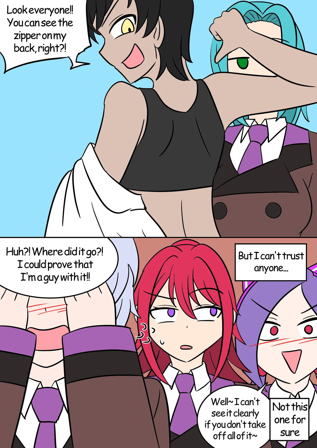 TSG page 39 original parody - transformation body swap hentai manga - read online free