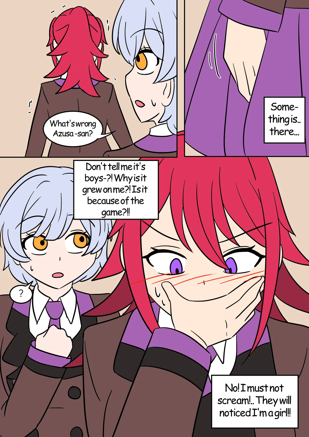 TSG page 56 original parody - transformation body swap hentai manga - read online free