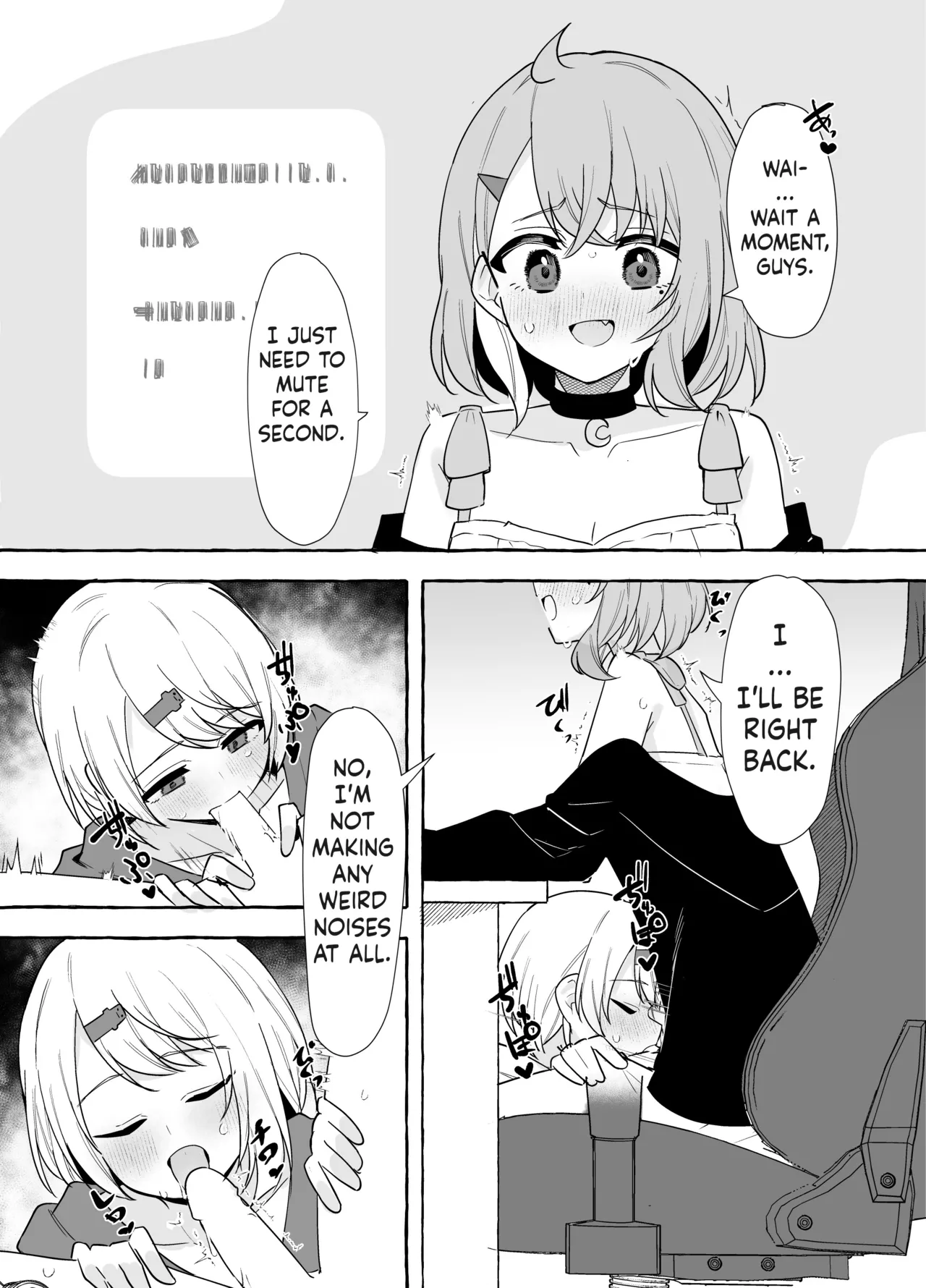 Futanari Sasaki and Shiina page 19 featuring shiina yuika nijisanji parody - futanari full censorship hentai manga - read online free