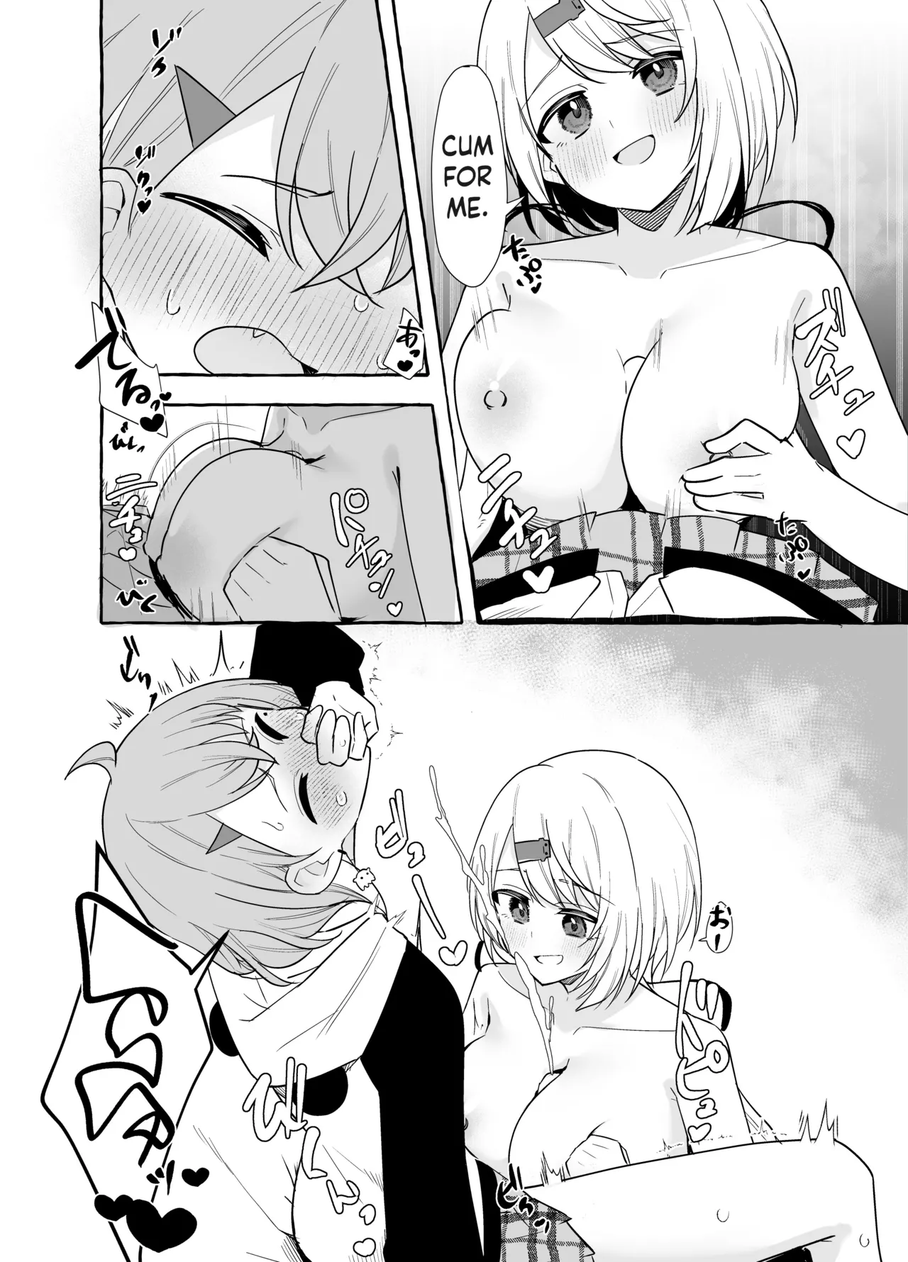 Futanari Sasaki and Shiina page 9 featuring shiina yuika nijisanji parody - sole female nakadashi hentai manga - read online free