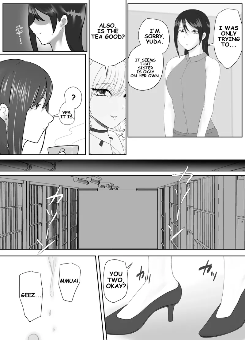 A young lady being arrested. Chapter 1-8 page 103 original parody - mouth mask bondage hentai manga - read online free