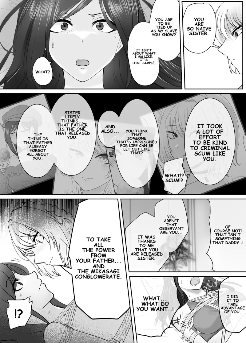 A young lady being arrested. Chapter 1-8 page 109 original parody - gag bondage hentai manga - read online free