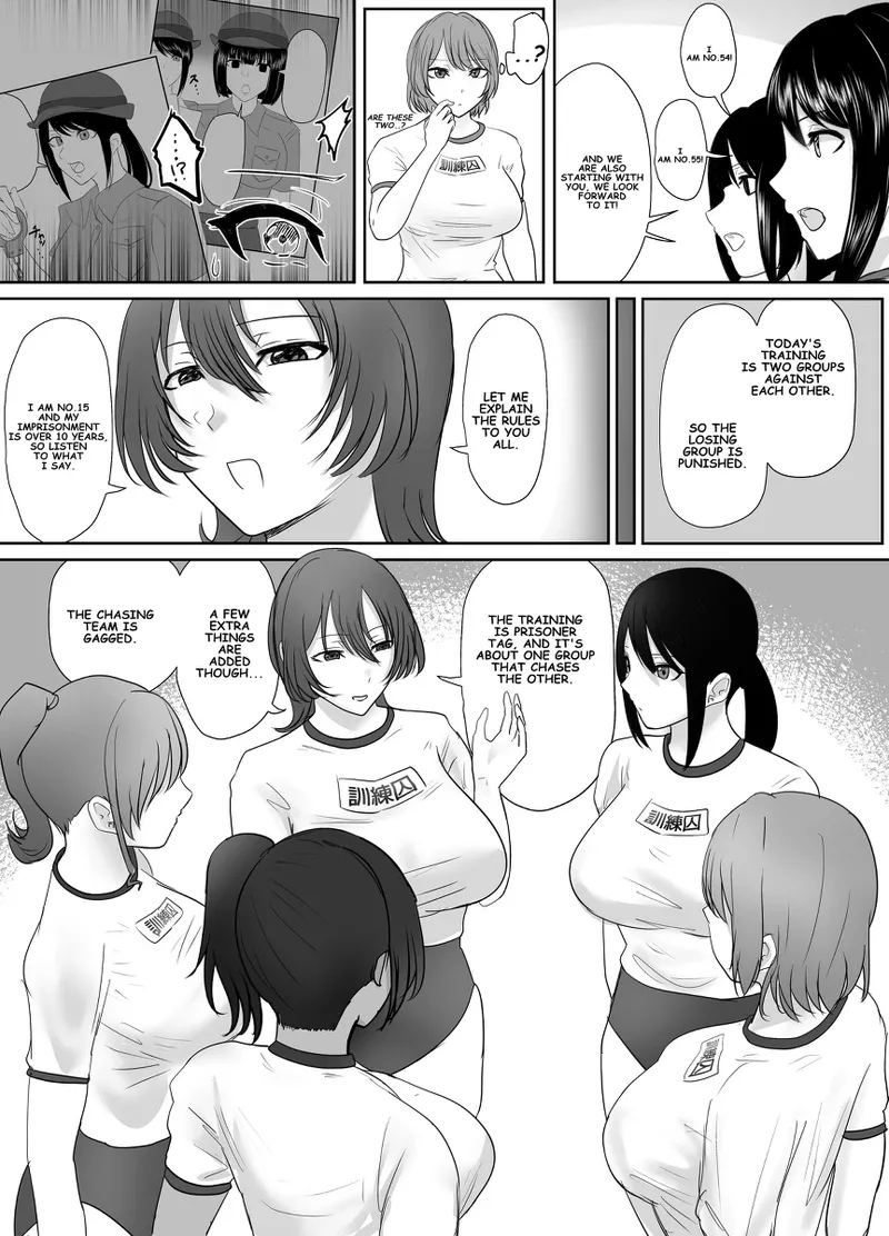 A young lady being arrested. Chapter 1-8 page 113 original parody - mouth mask bondage hentai manga - read online free