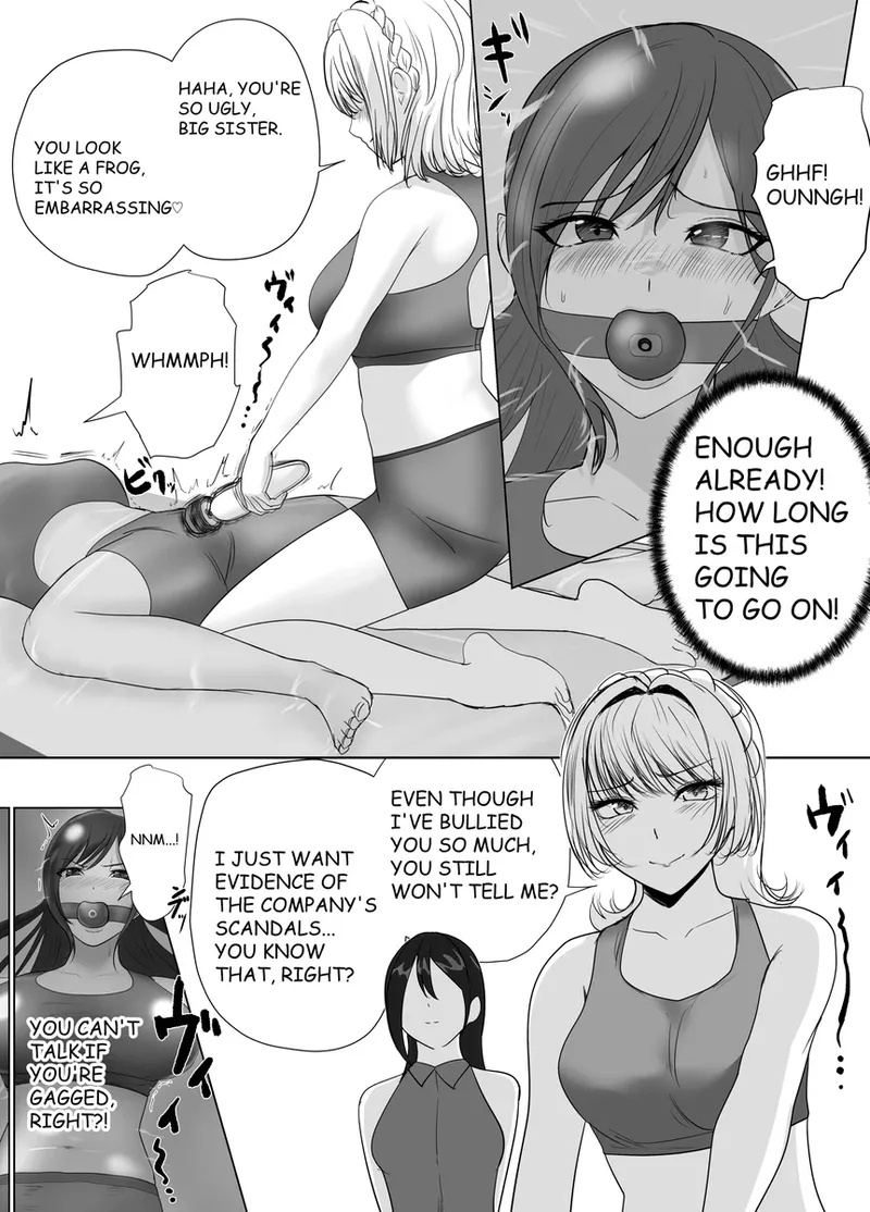 A young lady being arrested. Chapter 1-8 page 136 original parody - gag bondage hentai manga - read online free