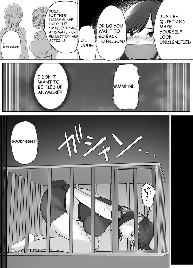 A young lady being arrested. Chapter 1-8 page 140 original parody - gag bondage hentai manga - read online free