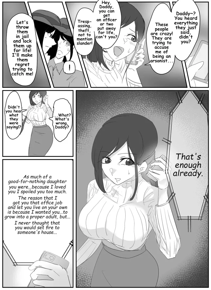 A young lady being arrested. Chapter 1-8 page 24 original parody - mouth mask bondage hentai manga - read online free