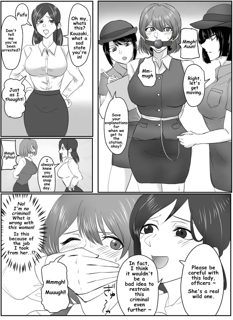 A young lady being arrested. Chapter 1-8 - Page 3